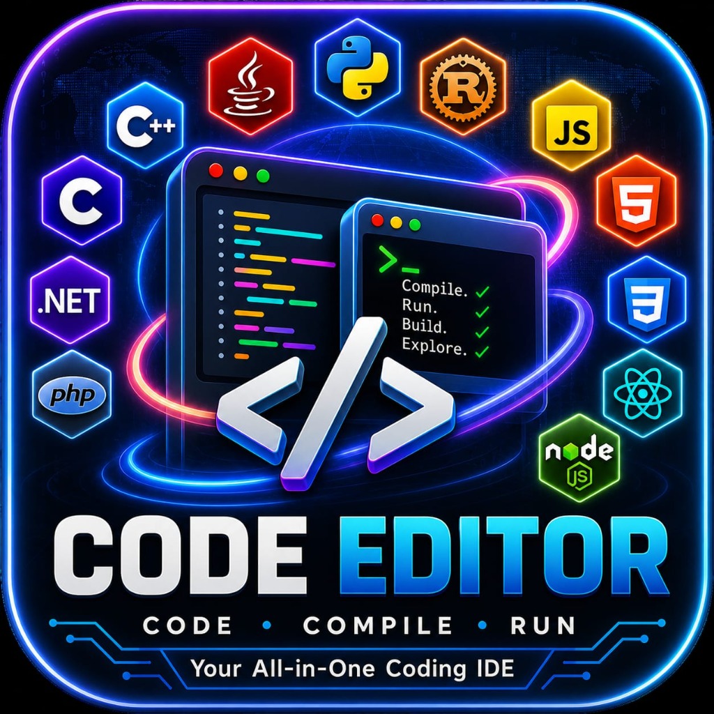 Code Editor App Icon