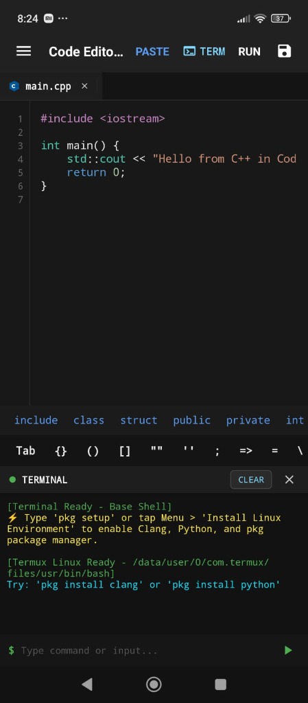Linux Ready Notification in Terminal